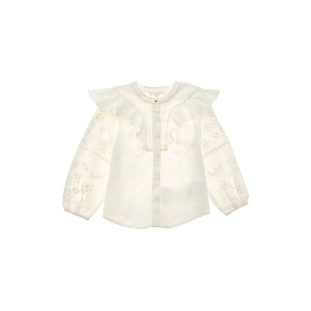 Chloé Girls  Top, White